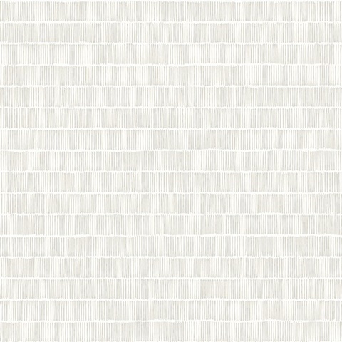 Taupe Horizontal Hash Marks Wallpaper