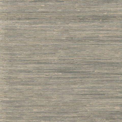 Horizontal Jute Black / Natural Wallpaper