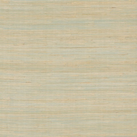 Horizontal Jute Seaglass Wallpaper