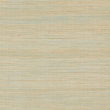 Horizontal Jute Seaglass Wallpaper