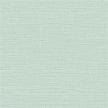 Horizontal Stria Texture Aqua Green Wallpaper