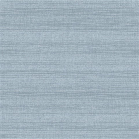Horizontal Stria Texture Blue Wallpaper