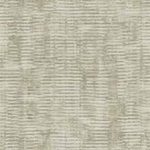 Beige & Gold Horzontal Shimmer Stripe Wallpaper