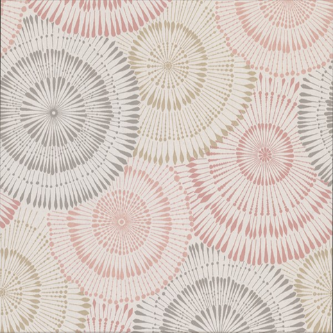 Howe Coral Medallions Wallpaper