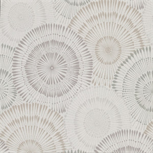 Howe Neutral Medallions Wallpaper