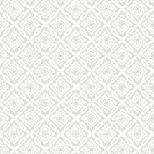Hugson Grey Quilt  Wallpaper