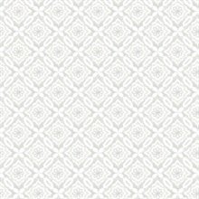 Hugson Grey Quilt  Wallpaper