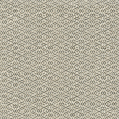 Hui Denim Paper Weave Grasscloth Wallpaper