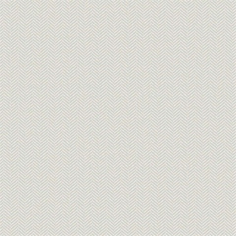 Huntington Grey Chevron Plaid Wallpaper