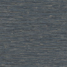 Hutton Dark Blue Tile Textured Wallpaper