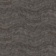 Hydra Dark Grey Geometric Wallpaper