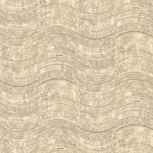 Hydra Taupe Geometric Wallpaper