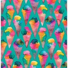 Green Ice Cream Cones Wallpaper