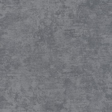 Ichika Dark Charcoal Grey Faux Plaster Wallpaper