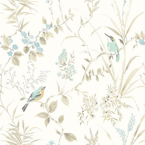 Imperial Garden Beige Botanical