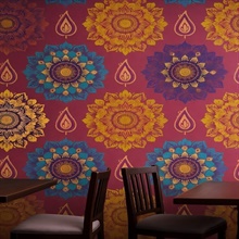 Indian Rajasthani Mandala Commercial Wallpaper