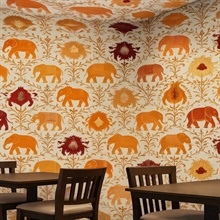 Indian Rajput Elephant Commercial Wallpaper