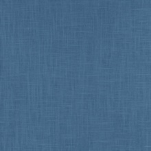 Indie Faux Textured Linen Blue Wallpaper