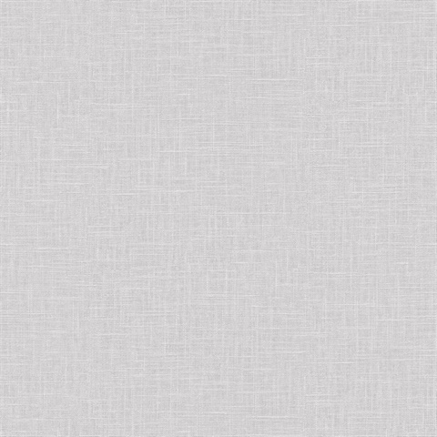 Indie Faux Textured Linen Grey Wallpaper