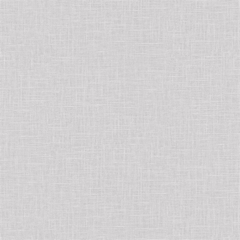Indie Faux Textured Linen Grey Wallpaper