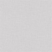 Indie Faux Textured Linen Grey Wallpaper