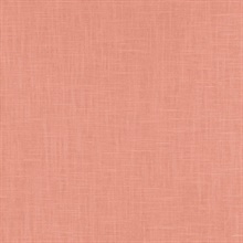 Indie Faux Textured Linen Pink Wallpaper
