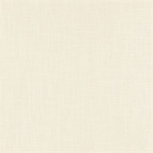 Indie Faux Textured Linen Yellow Wallpaper