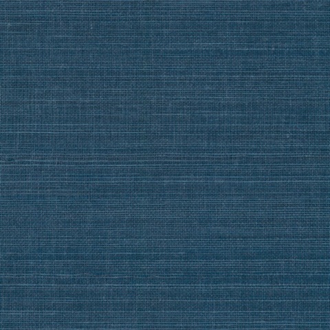 Maguey Natural Sisal Grasscloth Indigo Wallpaper