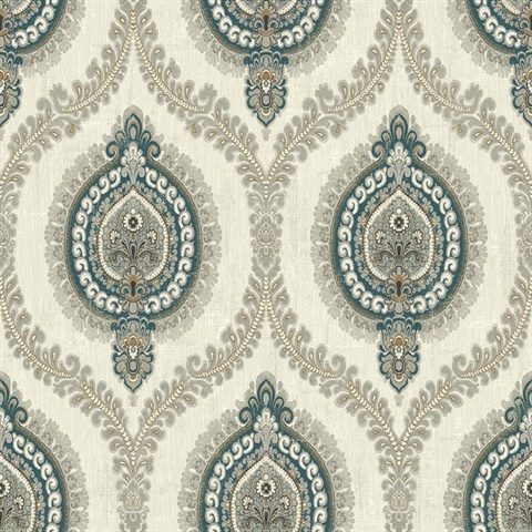 IM71204 | Ingrid Damask | Wallpaper Boulevard