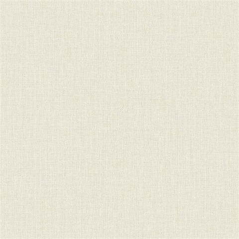 Inlay Linen Ecru Commercial Wallpaper