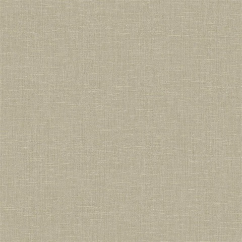 Inlay Linen Fawn Commercial Wallpaper