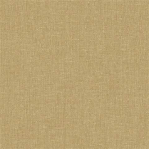 Inlay Linen Tawny Commercial Wallpaper