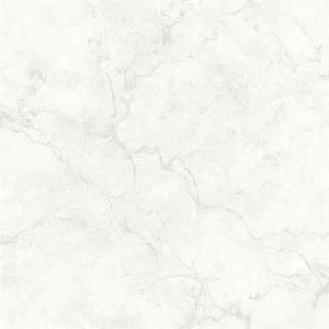 Innuendo White Marble Wallpaper