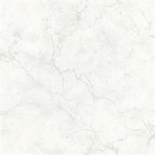 Innuendo White Marble Wallpaper