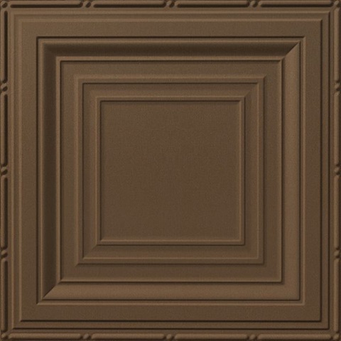 Inside Angles Ceiling Panels Bronze