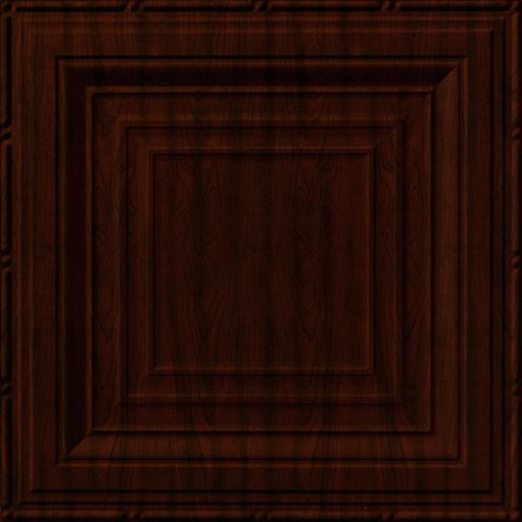 Inside Angles Ceiling Panels Cherry