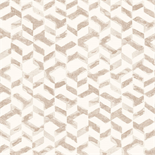 Instep Rose Gold Abstract Geometric Wallpaper