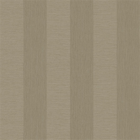 Intrepid Beige Faux Grasscloth Vertical Stripe Wallpaper