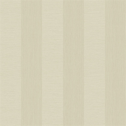 Intrepid Champagne Faux Grasscloth Vertical Stripe Wallpaper