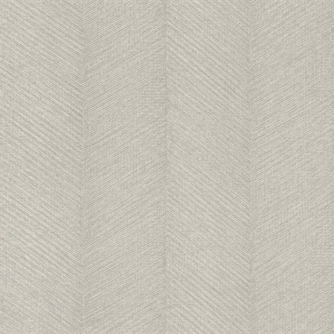Ione Grey Textured Chevron Wallpaper