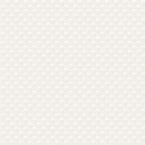 Ira Cream Checkered Wallpaper