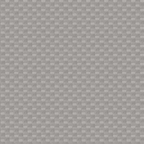 Ira Taupe Checkered Wallpaper