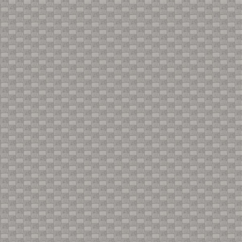 Ira Taupe Checkered Wallpaper
