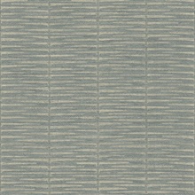 Iringa Indigo Horizontal Linen Stripe Wallpaper