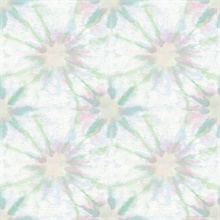Iris Green Shibori