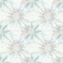 Iris Green Shibori