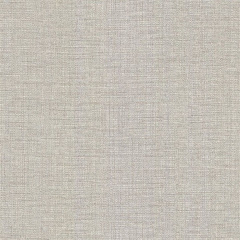 Irish Faux Linen Mocha Cream Wallpaper