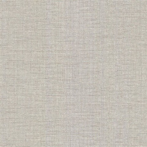 Irish Faux Linen Mocha Cream Wallpaper