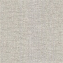 Irish Faux Linen Mocha Cream Wallpaper