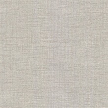 Irish Faux Linen Mocha Cream Wallpaper